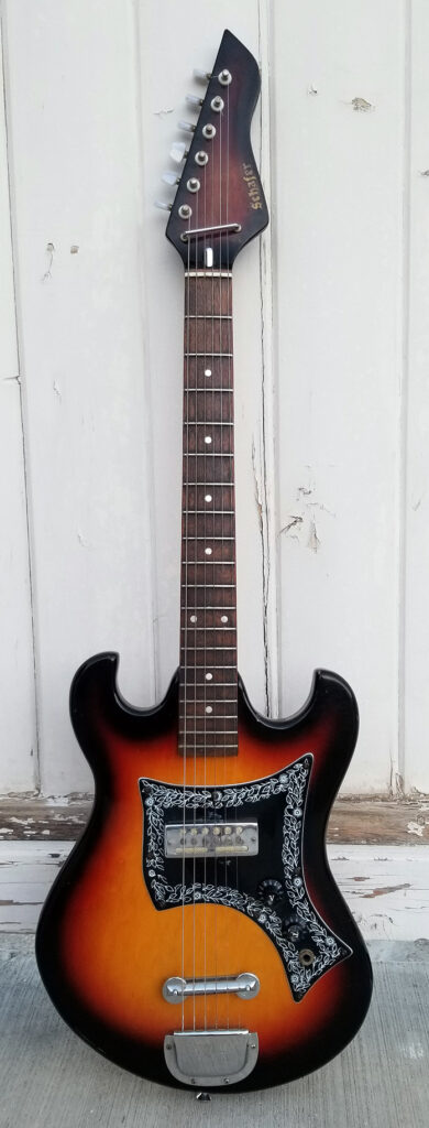 Teisco/Schafer guitar late 60s