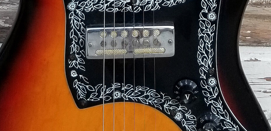 Teisco/Schafer guitar crop