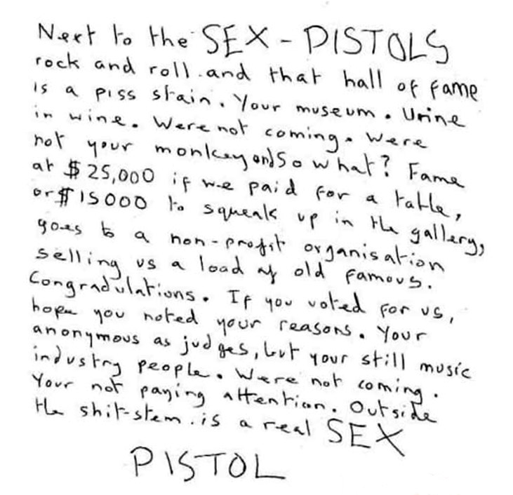 pistols say sod it