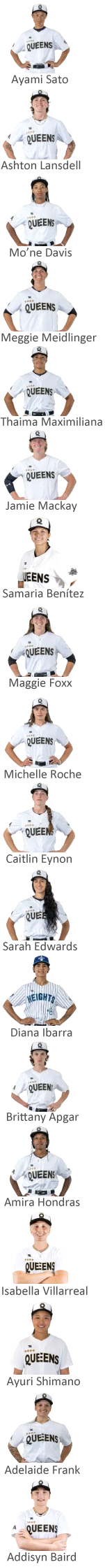 Los Angeles Queens players